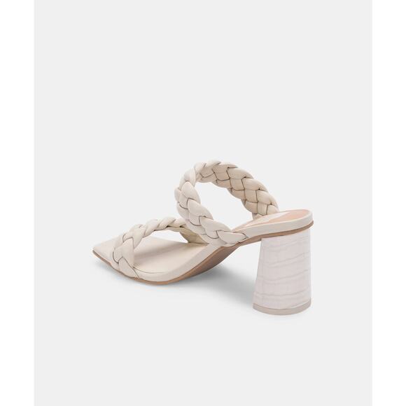 Dolce Vita Paily Ivory Stella Women's Block Heel Sandal 7 - Picture 2 of 7